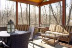 Enjoy the sun and country air in the screen porch